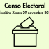 Información sobre el Censo Electoral en relación a las Elecciones Generales del 29 de noviembre