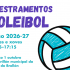 Os adestramentos de voleibol comezan o 1 de outubro en colaboración co Clube Voleibol Ribeira Sacra